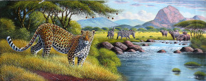 Mugwe---Leopard-Near-River
