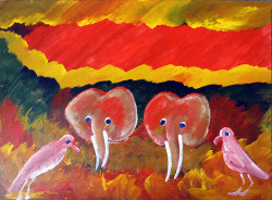 Juma---Elephants-and-Birds