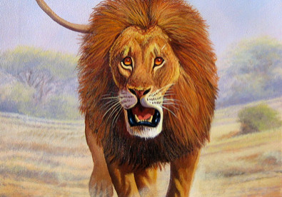 Mugwe - Advancing Lion