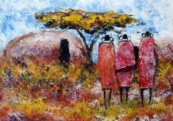 Ogambi - Three Maasai Women