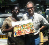 With Sarah Shiundu (RIP)